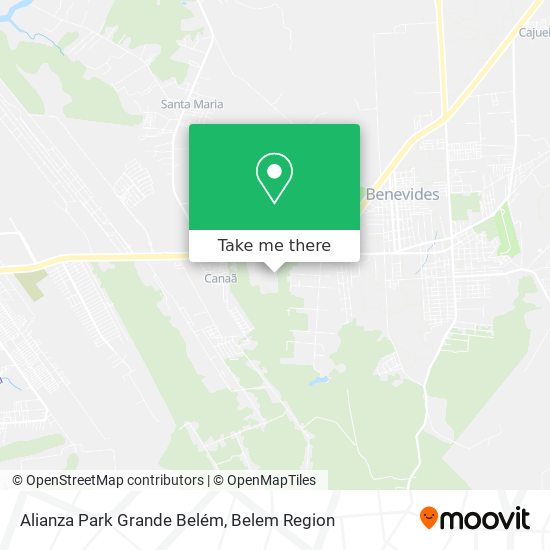 Alianza Park Grande Belém map