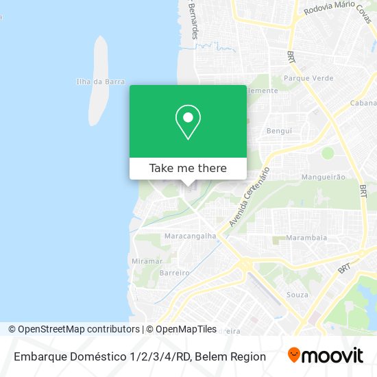 Embarque Doméstico 1/2/3/4/RD map