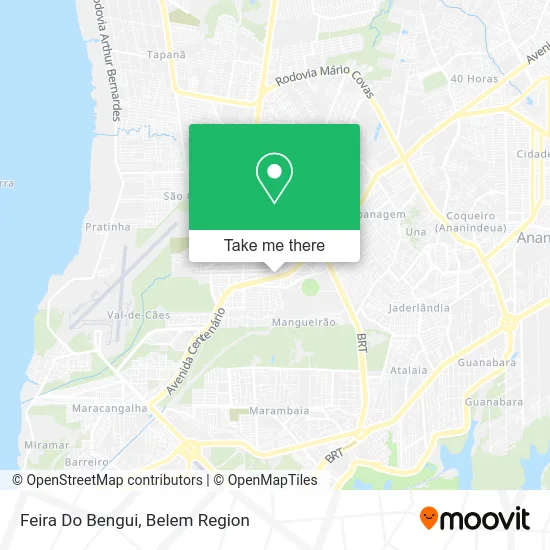 Feira Do Bengui map