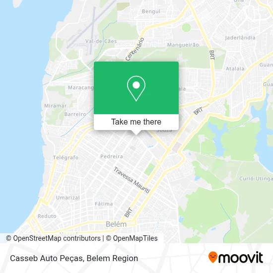 Casseb Auto Peças map