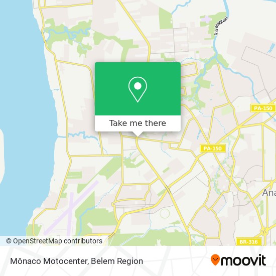 Mônaco Motocenter map