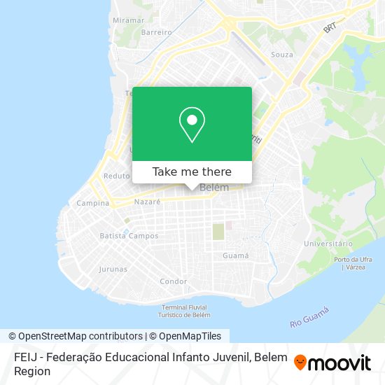 FEIJ - Federação Educacional Infanto Juvenil map