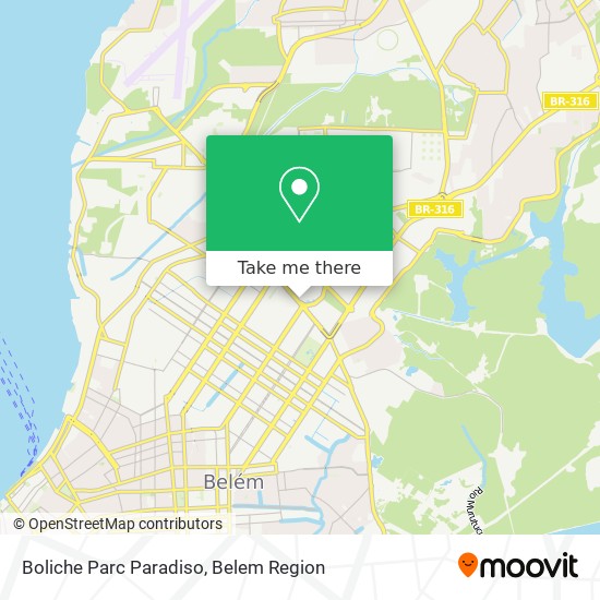 Boliche Parc Paradiso map