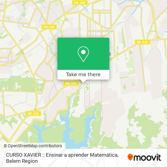 Mapa CURSO XAVIER :: Ensinar a aprender Matemática