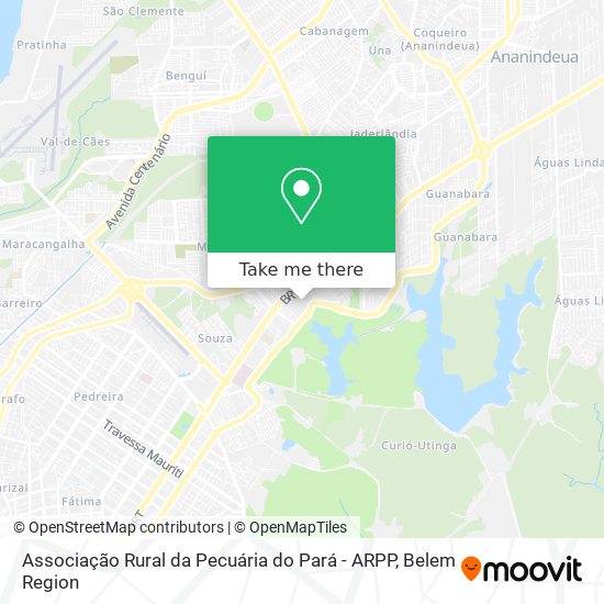 Associação Rural da Pecuária do Pará - ARPP map