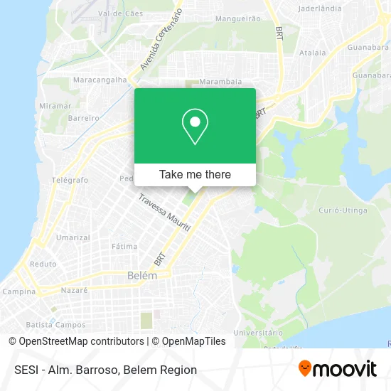 SESI - Alm. Barroso map