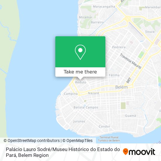 Palácio Lauro Sodré / Museu Histórico do Estado do Pará map