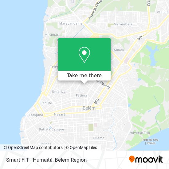 Smart FIT - Humaitá map