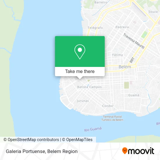 Galeria Portuense map