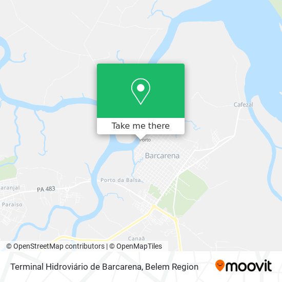 Terminal Hidroviário de Barcarena map