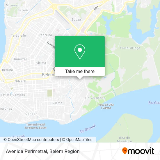 Avenida Perimetral map