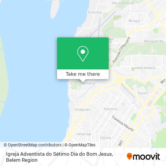 Igreja Adventista do Sétimo Dia do Bom Jesus map
