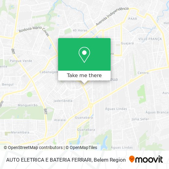 AUTO ELETRICA E BATERIA FERRARI map
