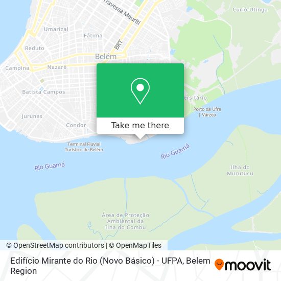 Edifício Mirante do Rio (Novo Básico) - UFPA map