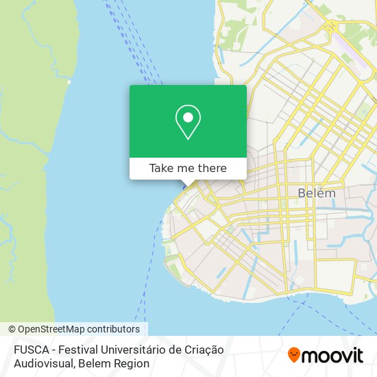 FUSCA - Festival Universitário de Criação Audiovisual map