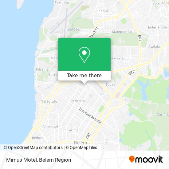 Mimus Motel map