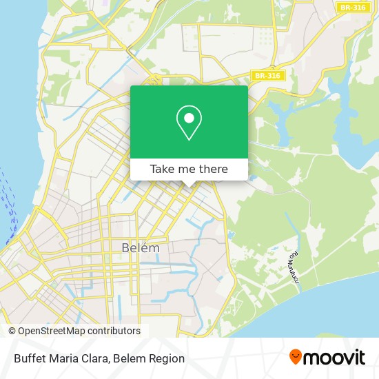 Mapa Buffet Maria Clara
