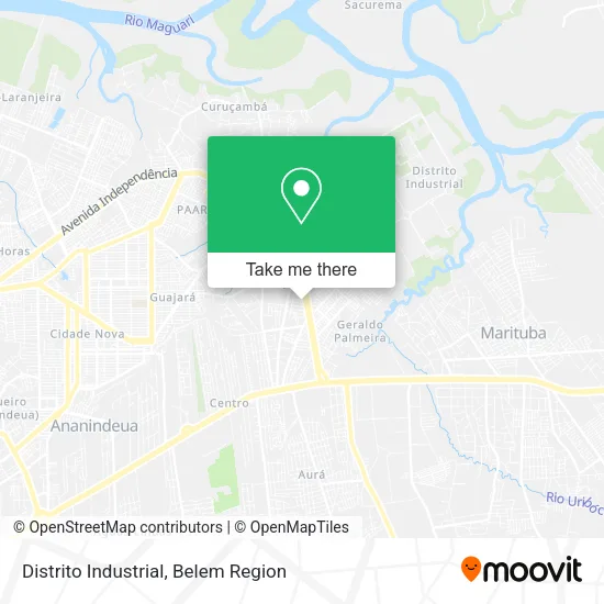 Distrito Industrial map