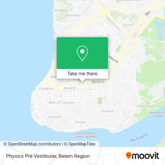 Physics Pré Vestibular map