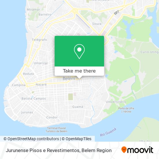 Jurunense Pisos e Revestimentos map