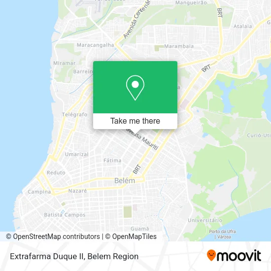 Extrafarma Duque II map