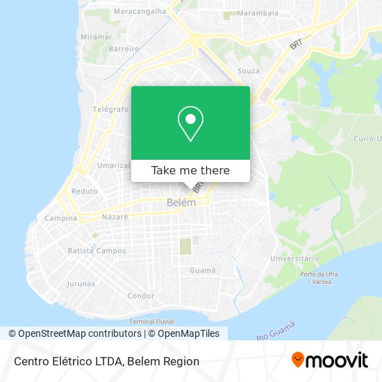Mapa Centro Elétrico LTDA