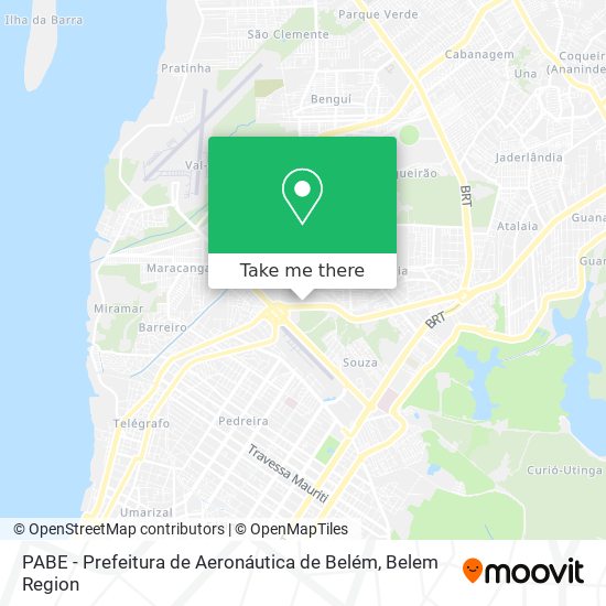 PABE - Prefeitura de Aeronáutica de Belém map