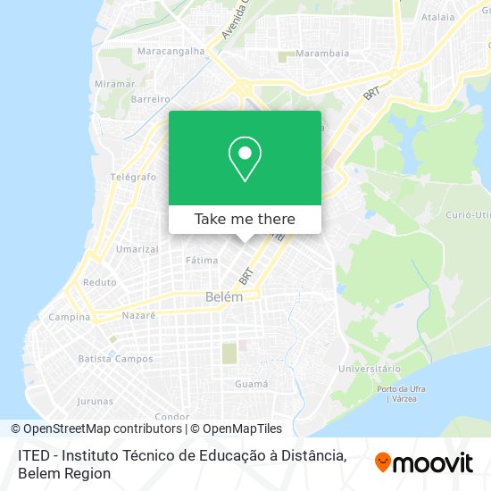 ITED - Instituto Técnico de Educação à Distância map