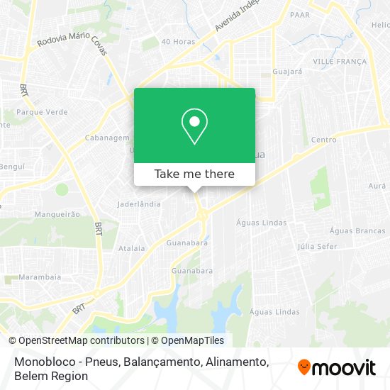 Monobloco - Pneus, Balançamento, Alinamento map
