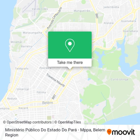 Ministério Público Do Estado Do Pará - Mppa map
