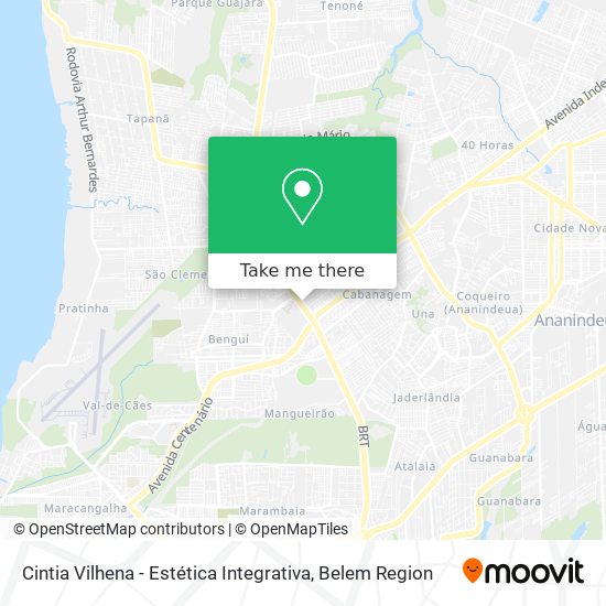 Cintia Vilhena - Estética Integrativa map