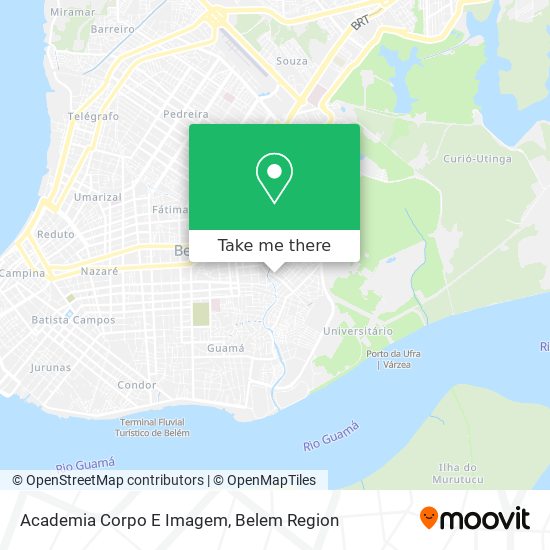 Academia Corpo E Imagem map
