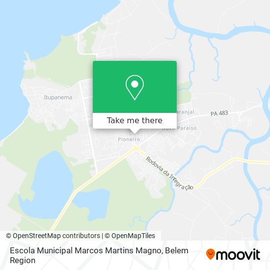 Escola Municipal Marcos Martins Magno map