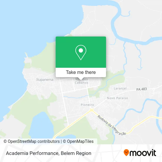 Academia Performance map