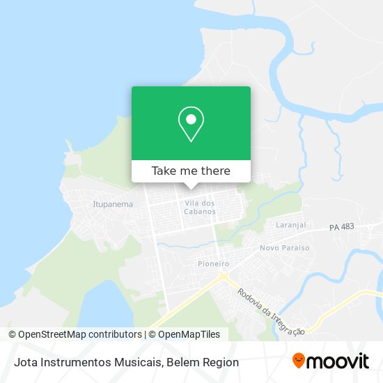 Jota Instrumentos Musicais map