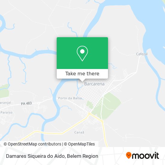Damares Siqueira do Aido map