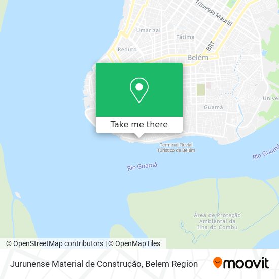Jurunense Material de Construção map