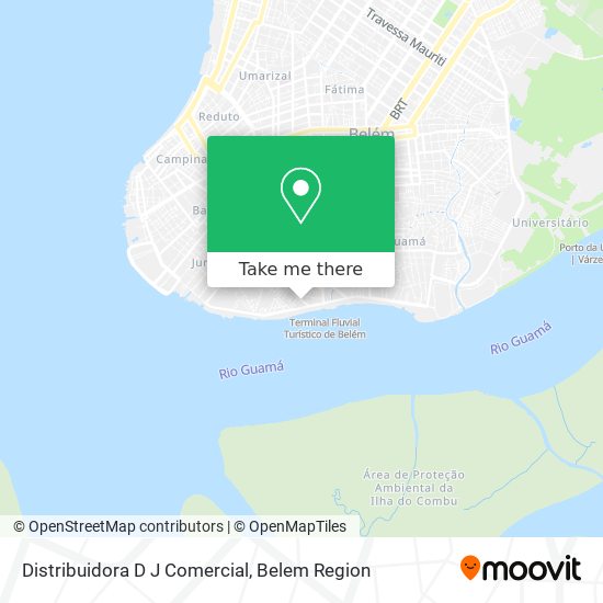 Distribuidora D J Comercial map