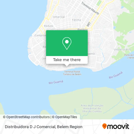 Distribuidora D J Comercial map