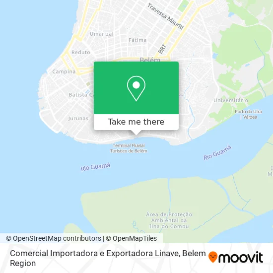 Comercial Importadora e Exportadora Linave map