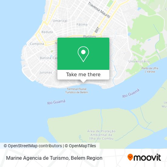 Marine Agencia de Turismo map