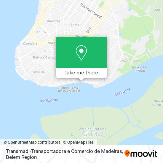 Transmad -Transportadora e Comercio de Madeiras map