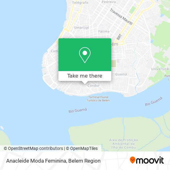 Anacleide Moda Feminina map