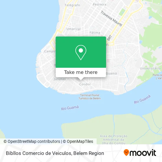 Bibllos Comercio de Veiculos map