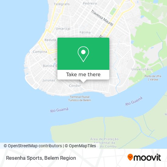 Resenha Sports map