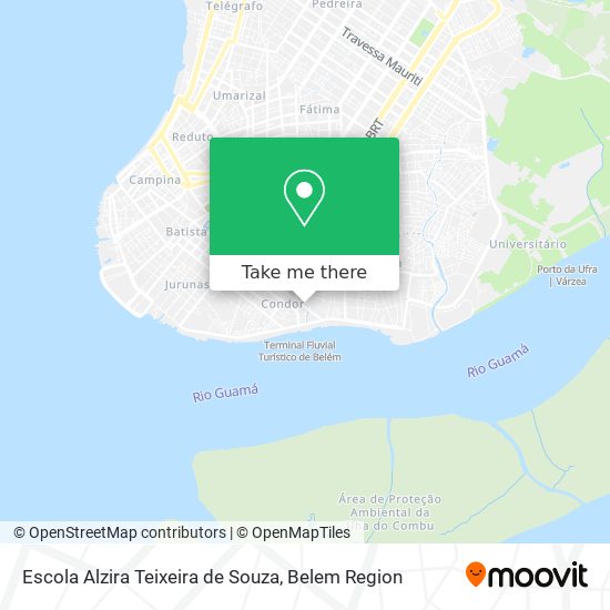 Escola Alzira Teixeira de Souza map