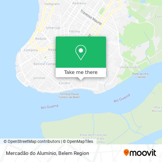 Mercadão do Alumínio map