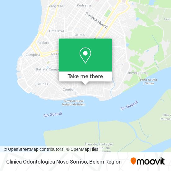Clínica Odontológica Novo Sorriso map