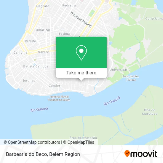 Barbearia do Beco map