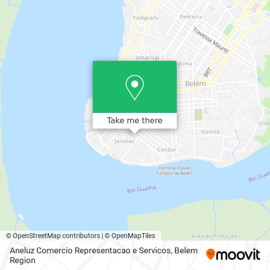 Aneluz Comercio Representacao e Servicos map